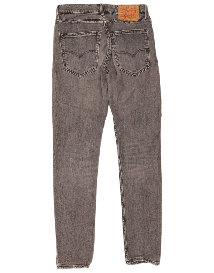 Męskie jeansy Levi's 511 Slim W31 L32 Szara bawełna