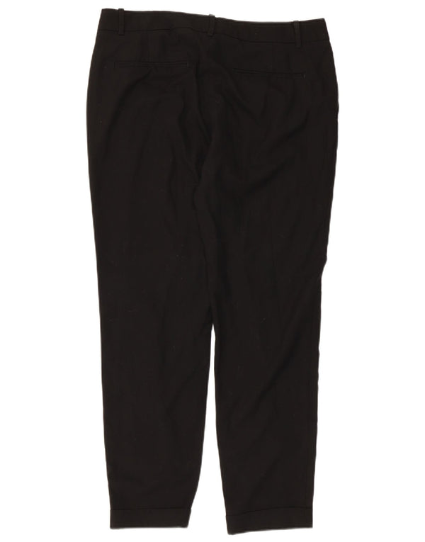 Damskie zwężane spodnie Zara EU 38 Small W28 L25 Czarne