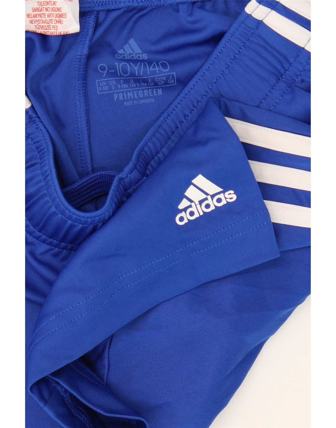 Chłopięce spodenki sportowe Adidas Aeroready 9-10 lat Niebieski poliester