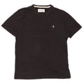PINGWIN Męski T-shirt Top, duży, czarny, bawełniany