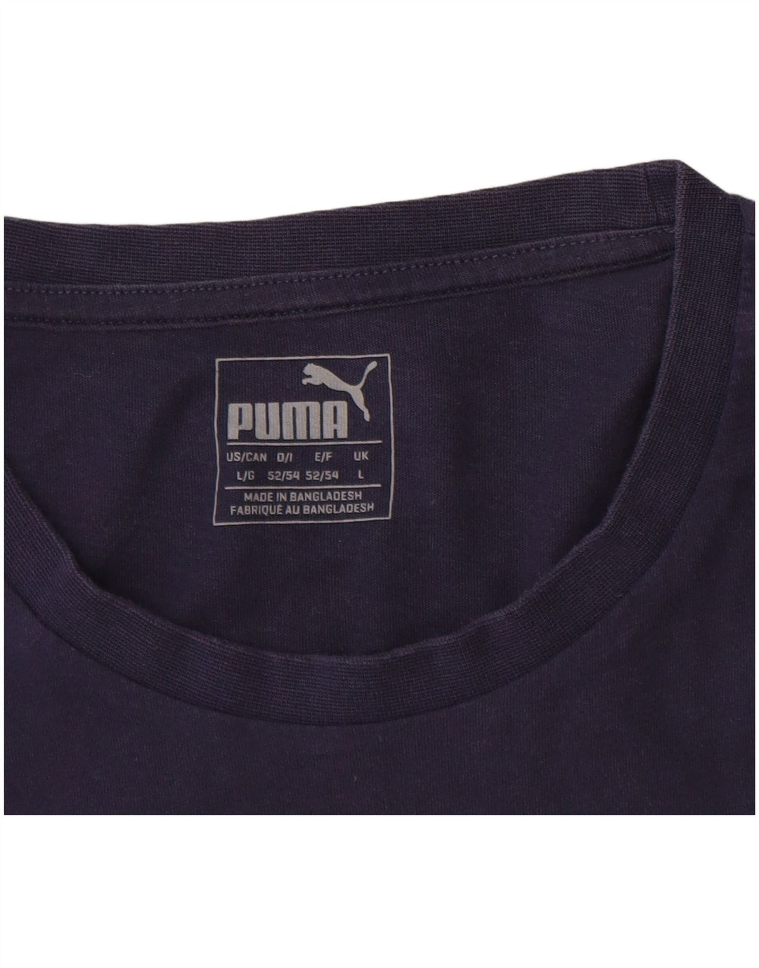 Męski T-shirt Puma z grafiką, duży, granatowy