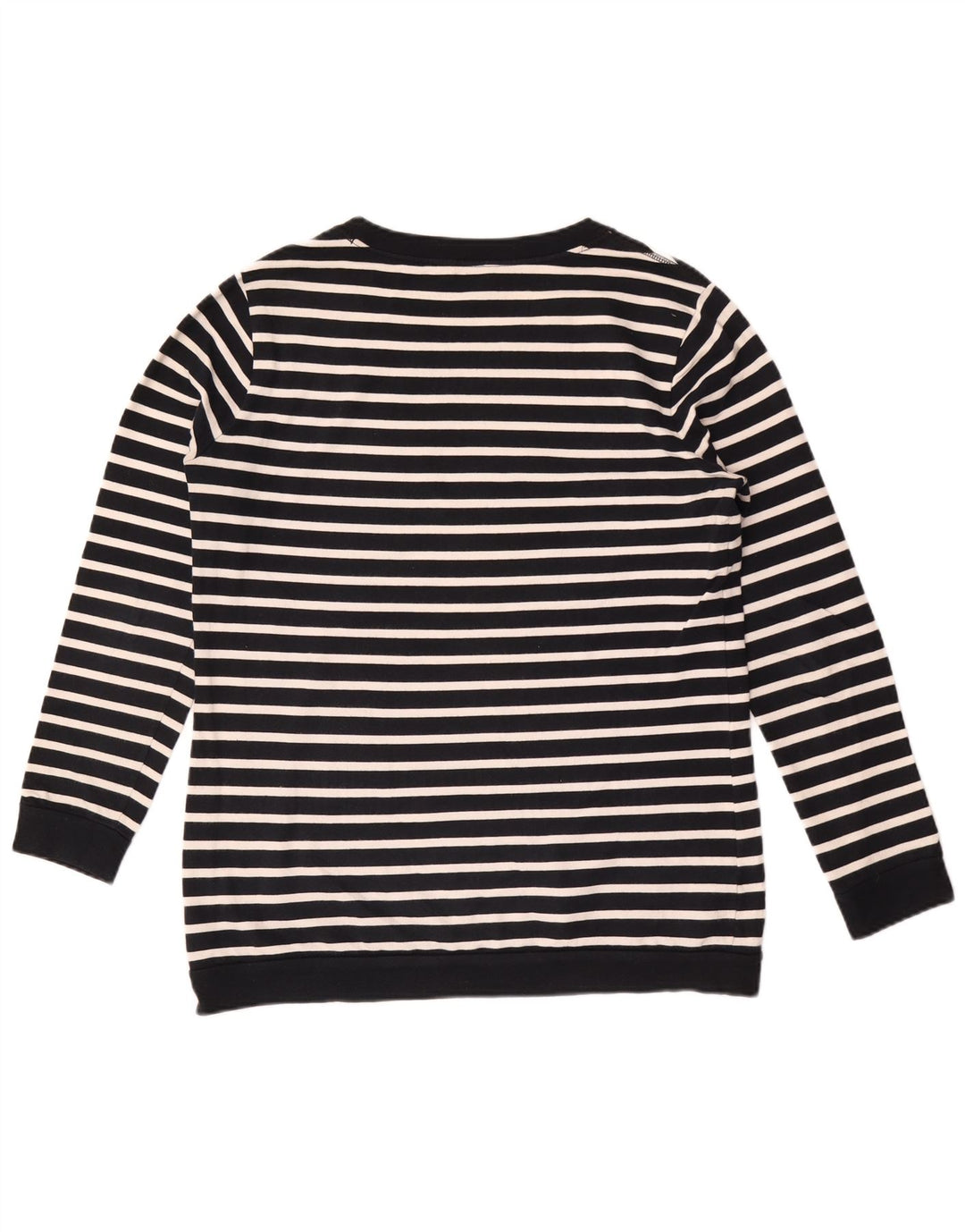 Damska bluza Massimo Dutti Jumper US 8 w średnie granatowe paski