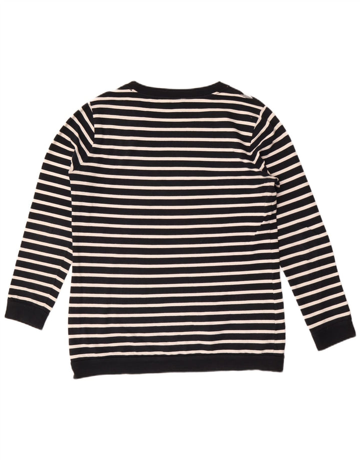 Damska bluza Massimo Dutti Jumper US 8 w średnie granatowe paski