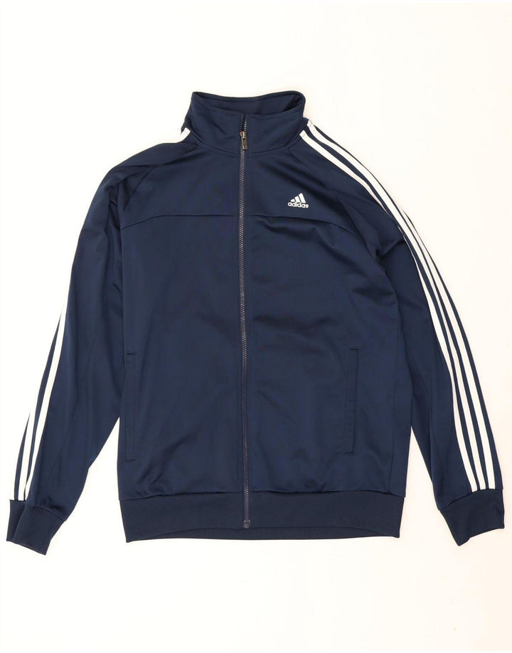 Adidas Męskie Climalite Dres Top Jacket UK 40/42 Średni Granatowy