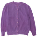 Sweter damski VINTAGE UK 14 średni fiolet