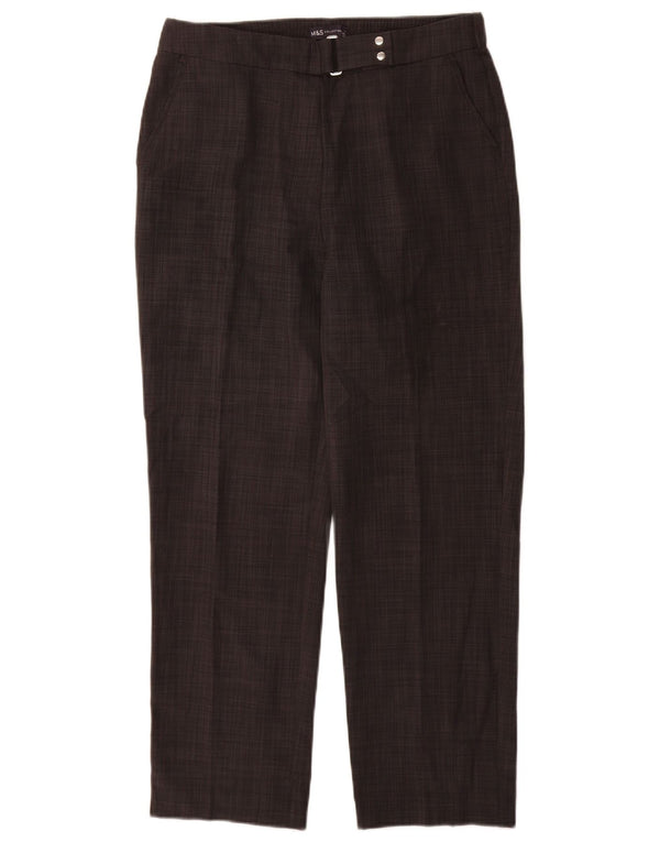 Spodnie damskie Marks & Spencer Straight Chino UK 10 Small W28 L27 Szare