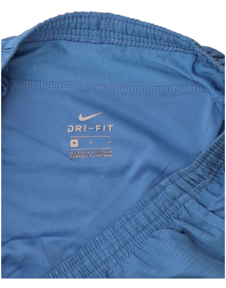 Damskie spodenki sportowe Nike Dri Fit UK 12, średni niebieski, poliester