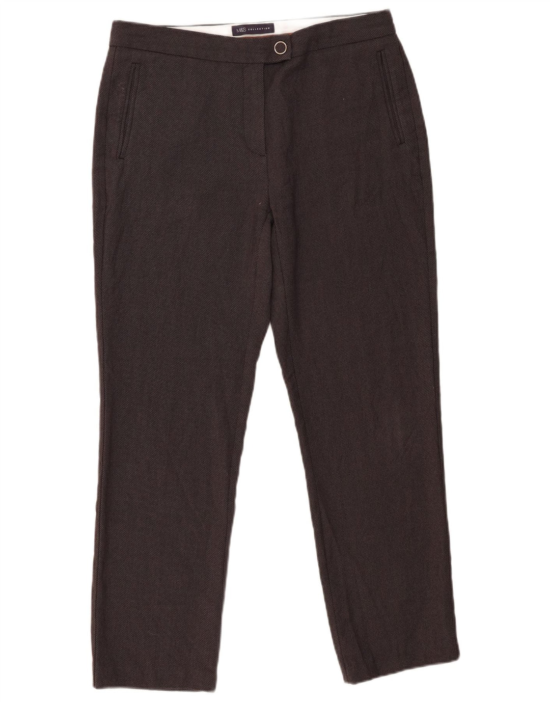 Marks & Spencer Damskie spodnie casual UK 12 Medium W30 L27 Szare