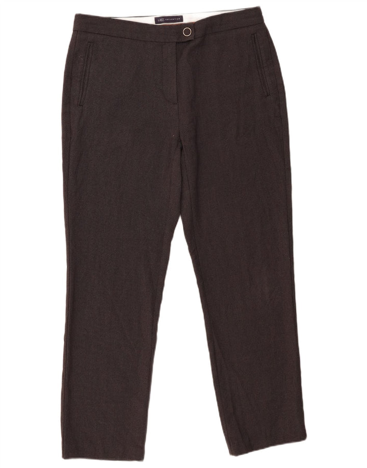 Marks & Spencer Damskie spodnie casual UK 12 Medium W30 L27 Szare
