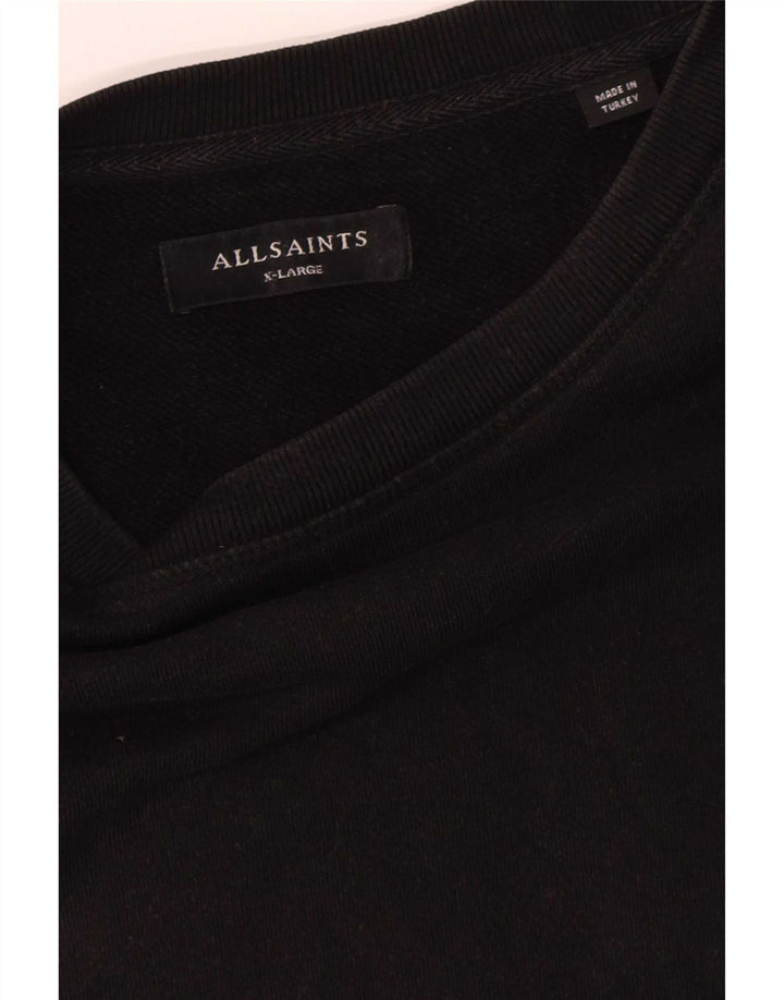 Męska bluza All Saints XL, czarna, bawełniana