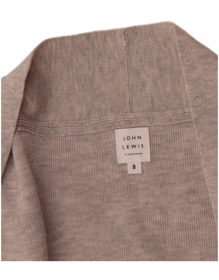 Sweter damski John Lewis Oversized Longline Cardigan UK 8 Small Grey