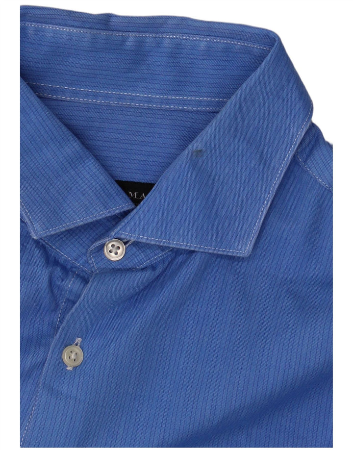 Koszula męska Zara Slim Fit, duża niebieska