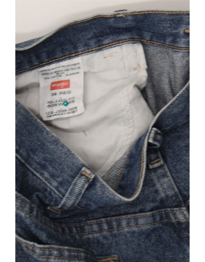 Męskie spodenki jeansowe Wrangler W38 XL, niebieskie, bawełniane