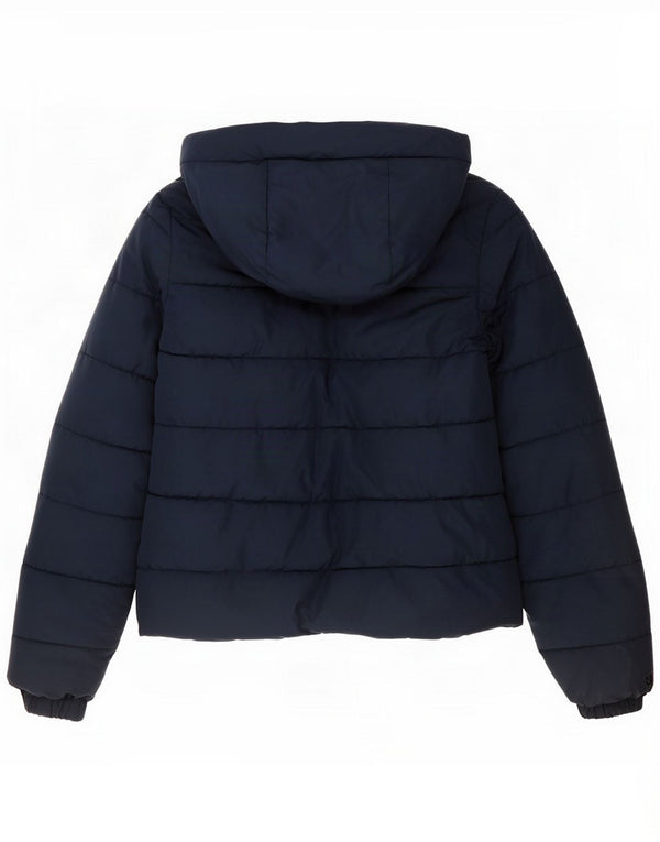 Superdry damska kurtka oversize z kapturem UK 8 Small Navy Blue