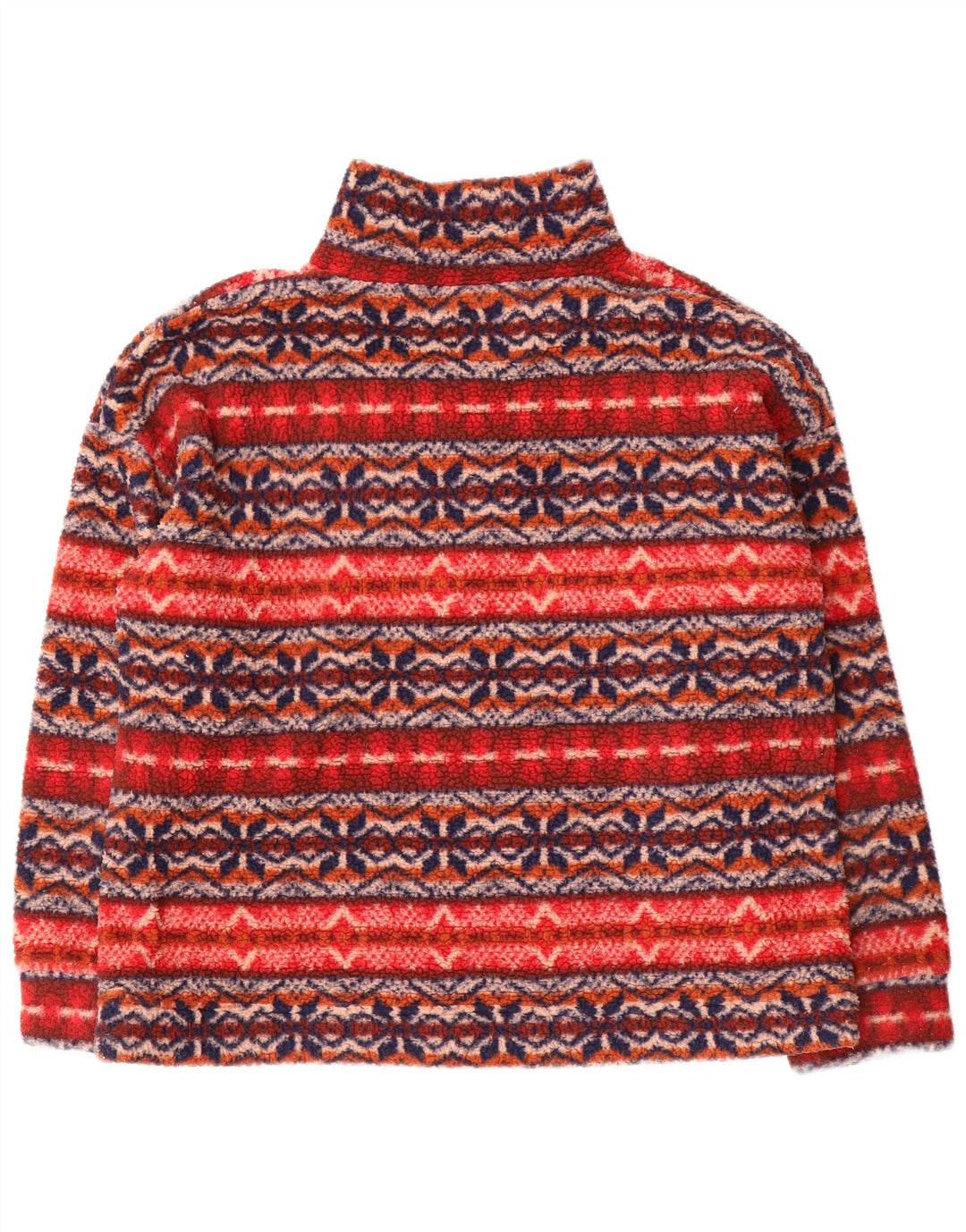 Męski sweter polarowy American Eagle o luźnym kroju, mały, wielokolorowy Fair Isle