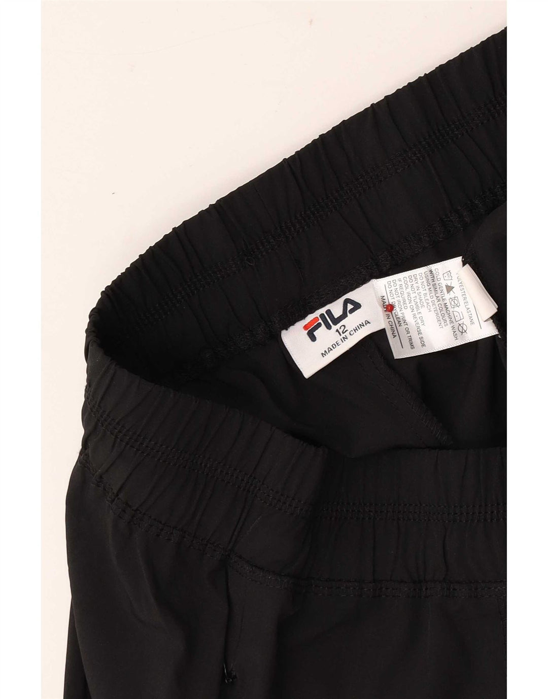 Damskie spodnie dresowe Fila Joggers UK 12 Średni czarny poliester