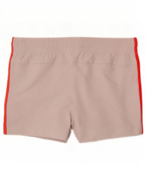 Damskie spodenki sportowe Adidas UK 16/18, duże, szare, bawełniane