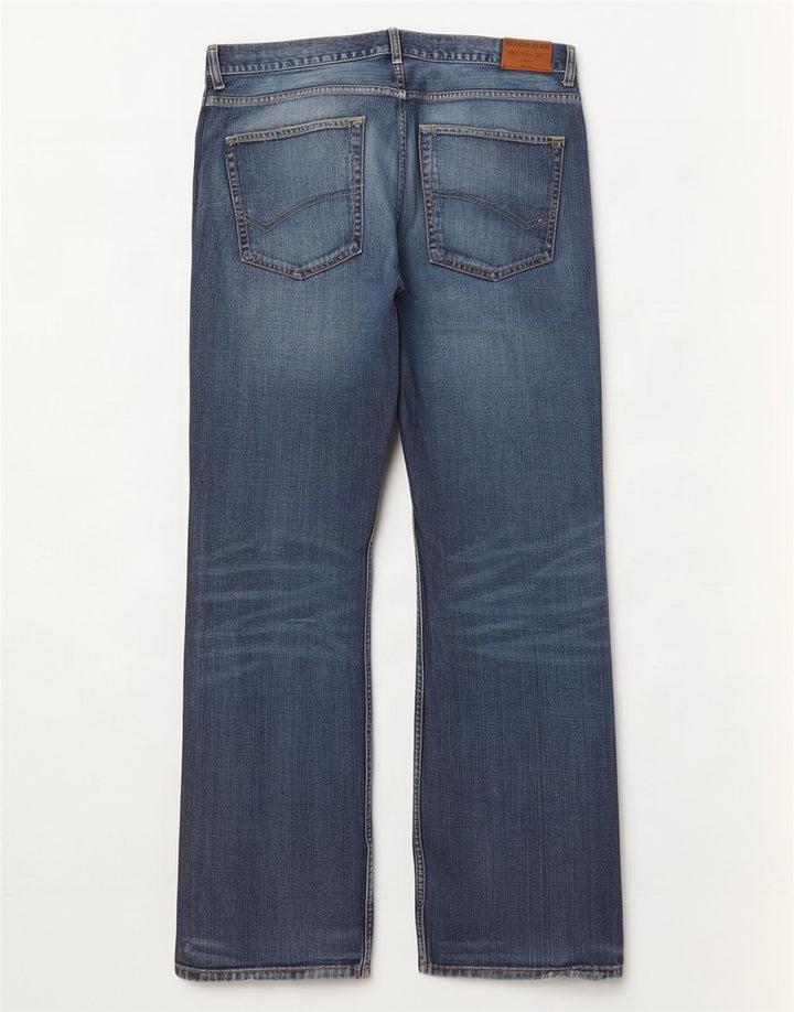 Męskie jeansy Bootcut Tommy Hilfiger W38 L34 Granatowe, bawełniane