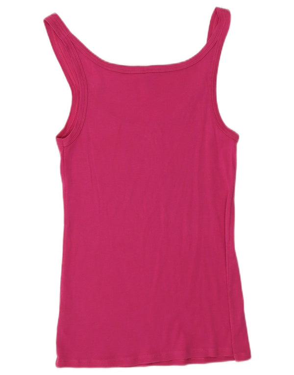 Top damski Benetton UK 14, duży, różowy, bawełniany