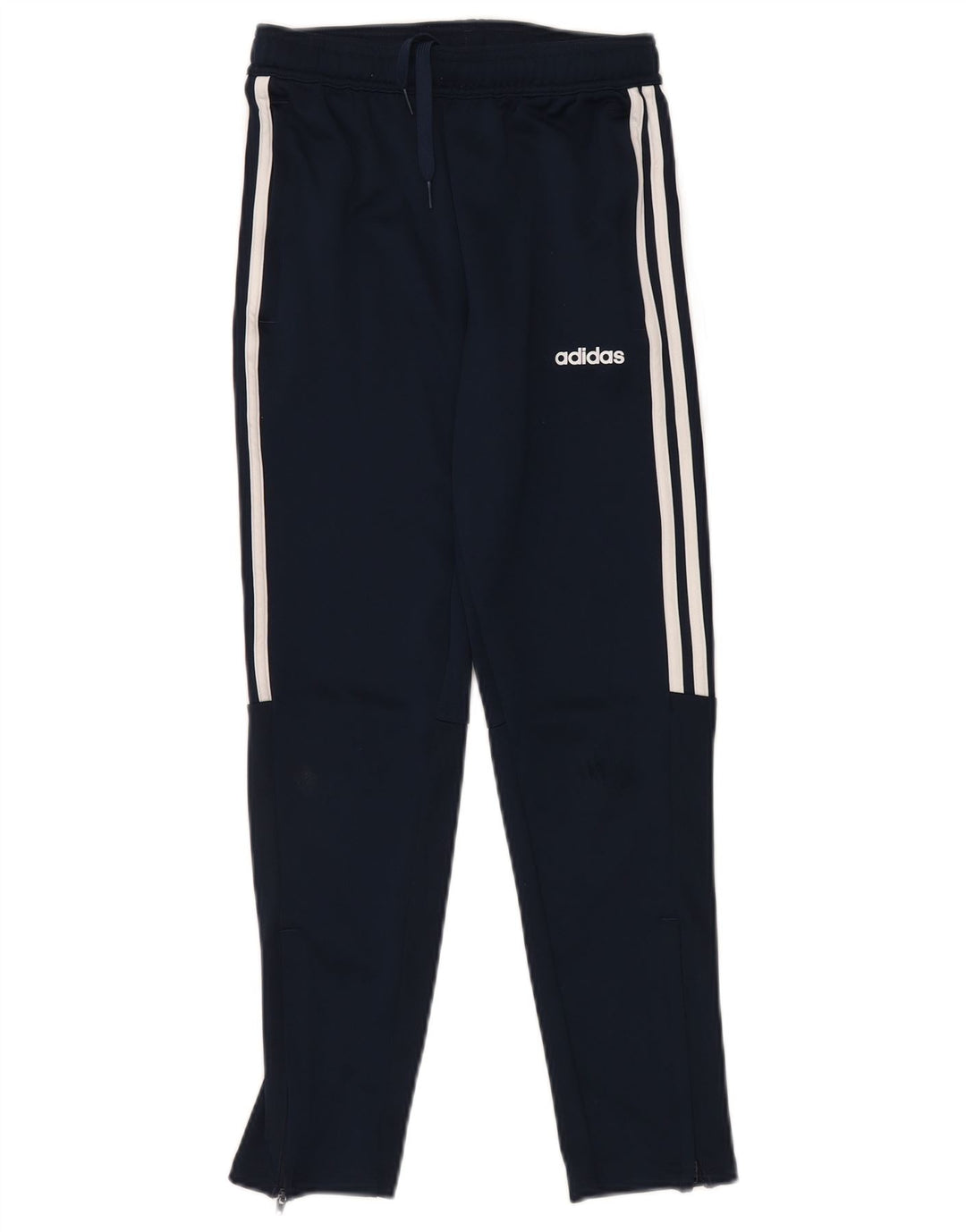 Chłopięce spodnie dresowe ADIDAS Aeroready 11-12 lat, granatowe, poliestrowe