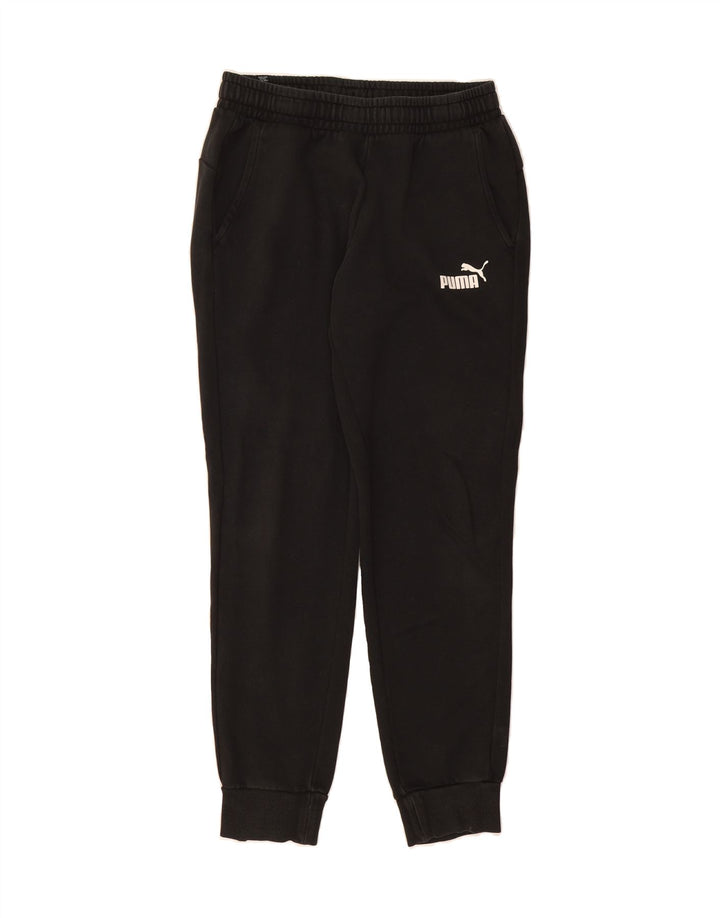 PUMA Mens Tracksuit Trousers Joggers Medium  Black Cotton Vintage Puma and Second-Hand Puma from Messina Hembry 