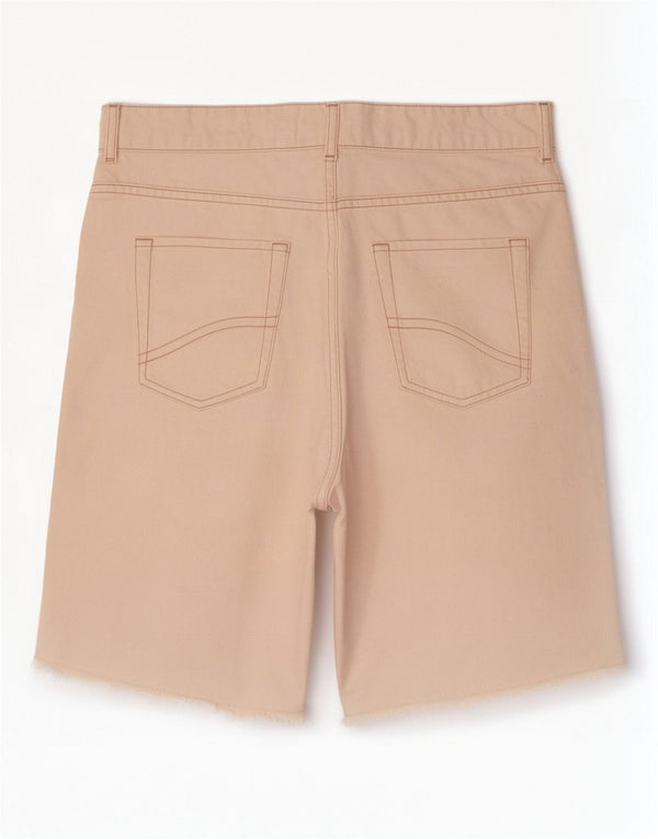 Damskie spodenki jeansowe Fat Face Fleet UK 12 Medium W30 Off White