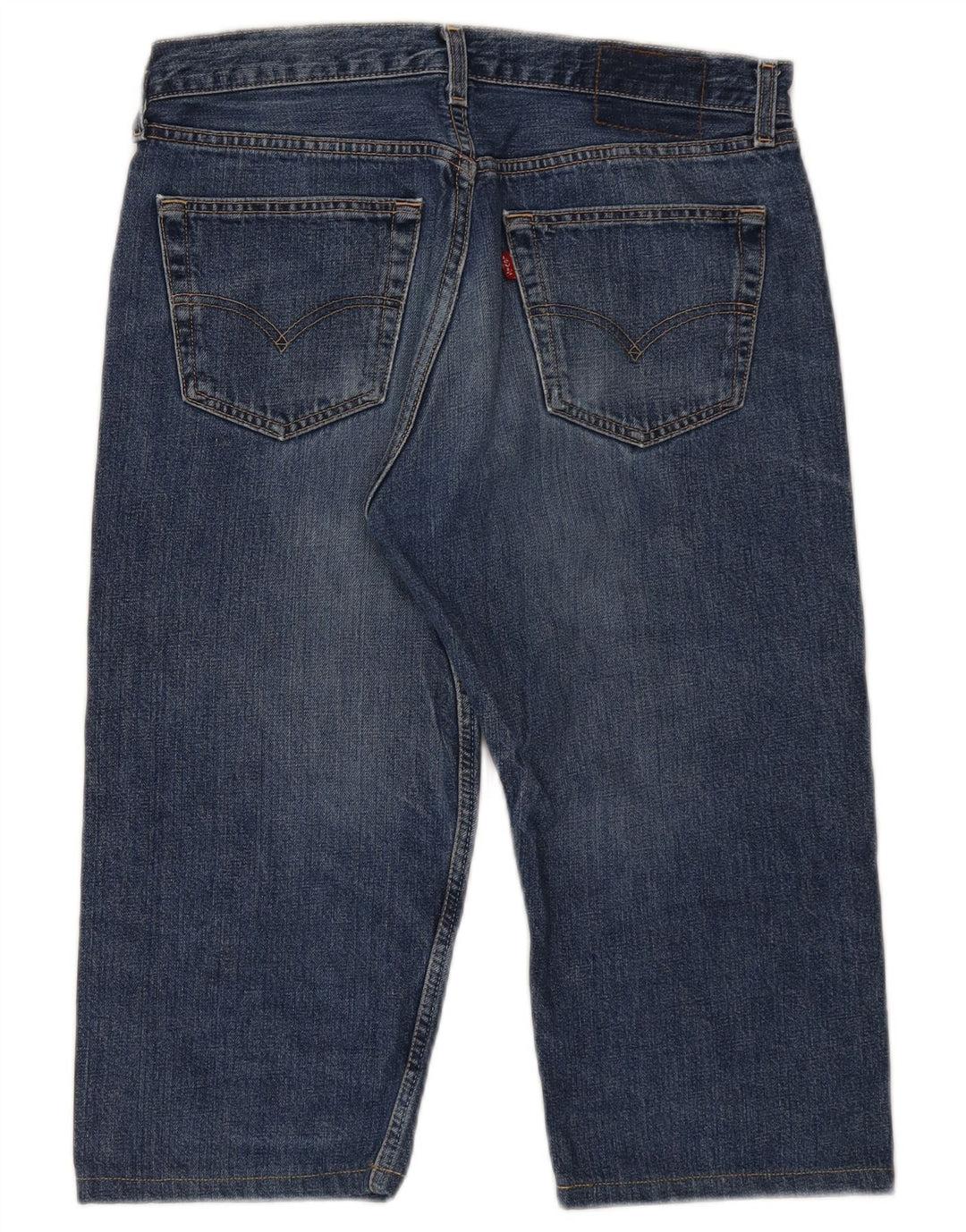 Męskie dżinsy Capri Levi's Rozmiar 34 W34 L17 Niebieska bawełna