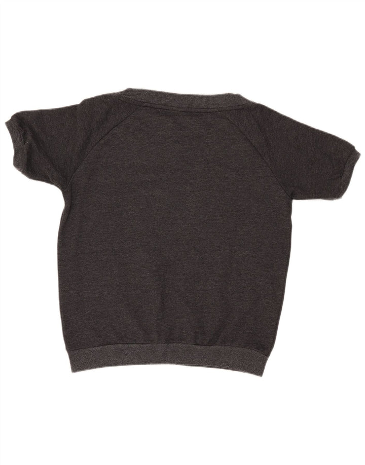 Damska bluza z grafiką PUMA z krótkim rękawem, UK 12, średnioszara