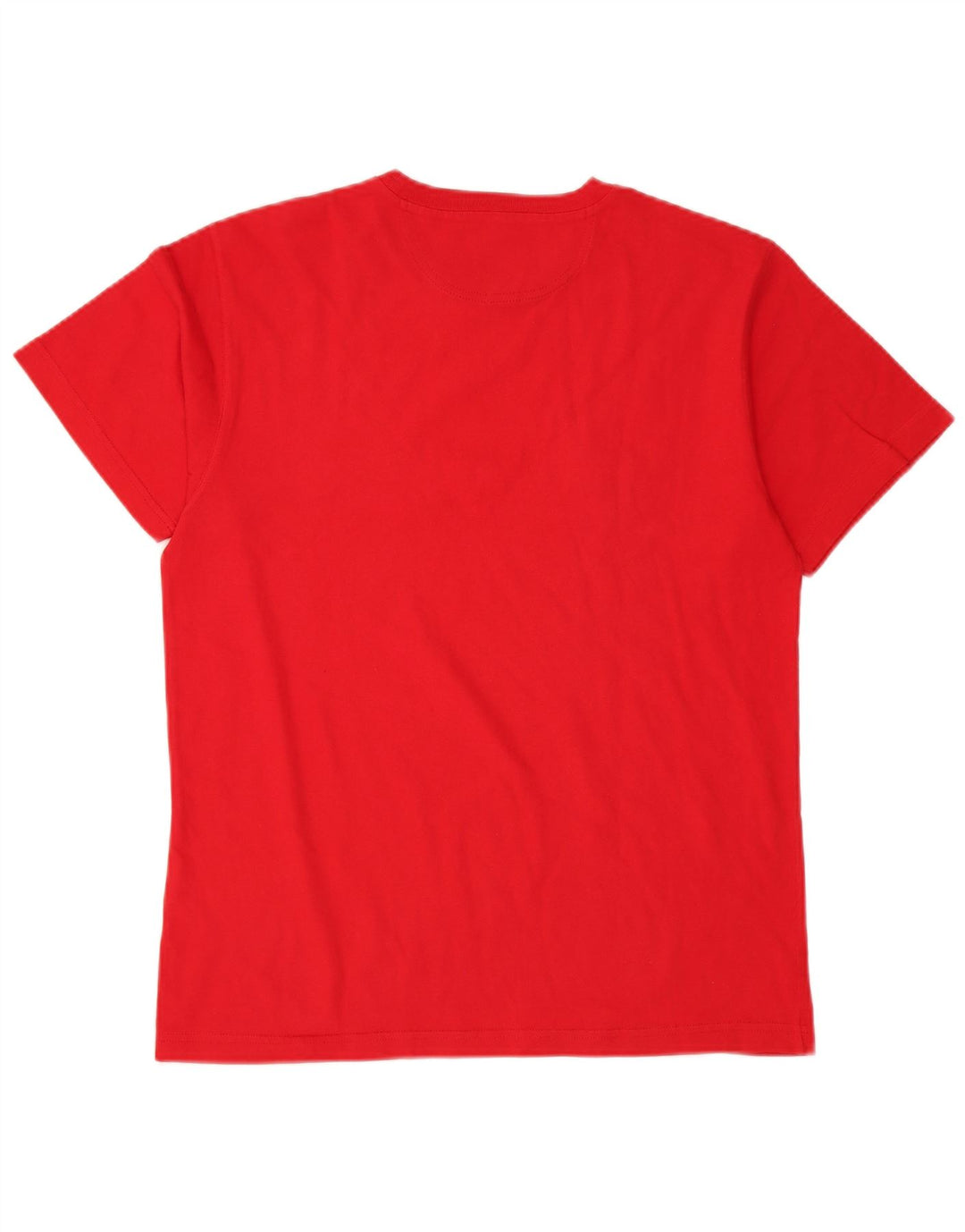 Męski T-shirt Champion z grafiką, średni czerwony