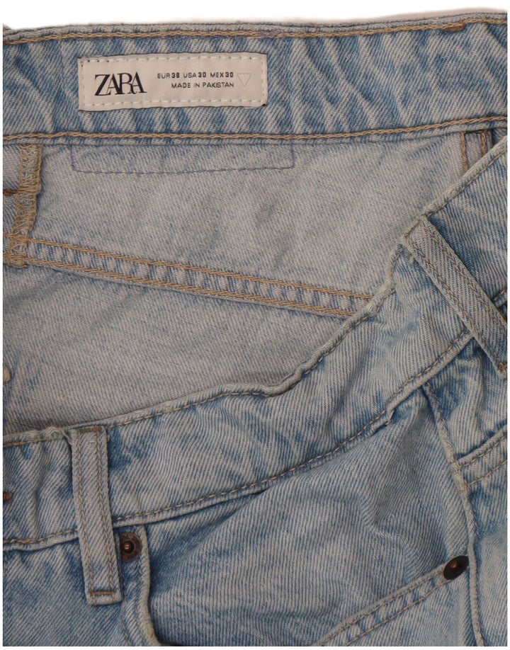 Męskie jeansy slim fit Zara EU 38 Small W30 L30 Niebieskie