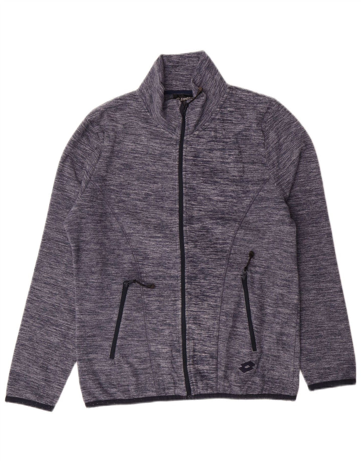 Damska kurtka polarowa Lotto UK 14 Średni granatowy nakrapiany