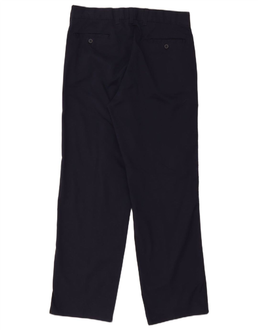 Męskie proste spodnie chino Armani IT 46 Small W30 L30 Granatowy poliester