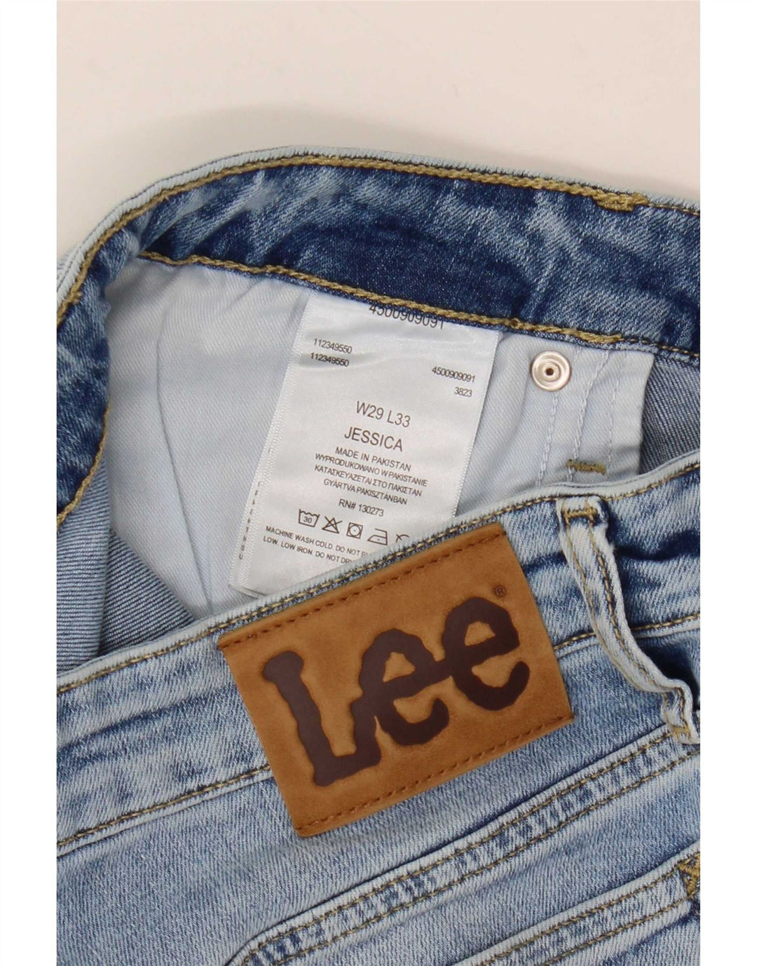 Damskie dżinsy Lee Jessica Bootcut W29 L27 Niebieska bawełna