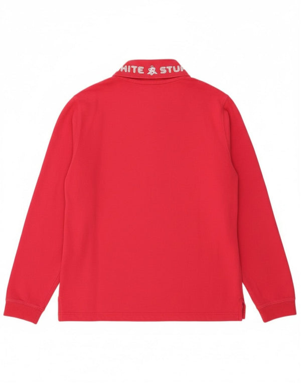 Damska bluza z zamkiem White Stuff UK 12, średnia różowa bawełna