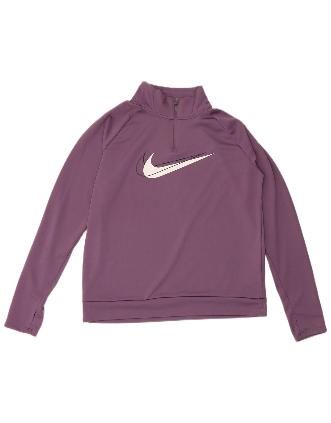 Damski dres Nike Dri Fit Graphic Pullover Top UK 14 Średni fiolet