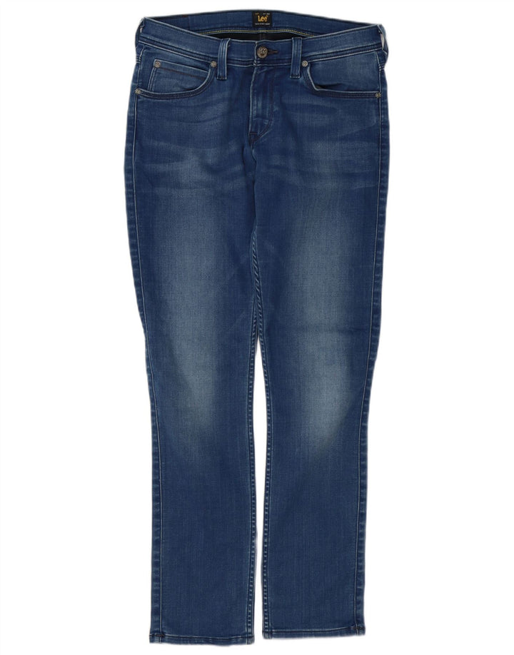 Damskie jeansy LEE Jade Slim W30 L29 Niebieskie bawełniane