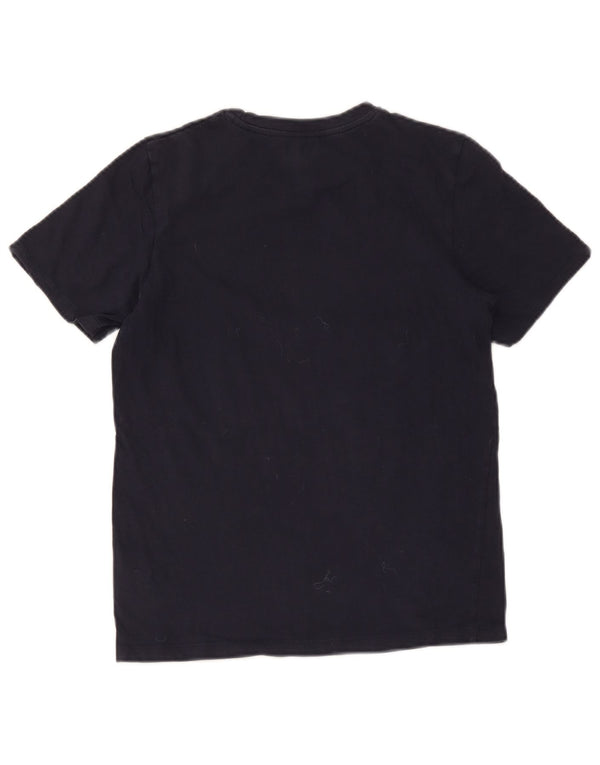 Chłopięcy T-shirt z grafiką Jack & Jones, 13-14 lat, granatowa, bawełniana