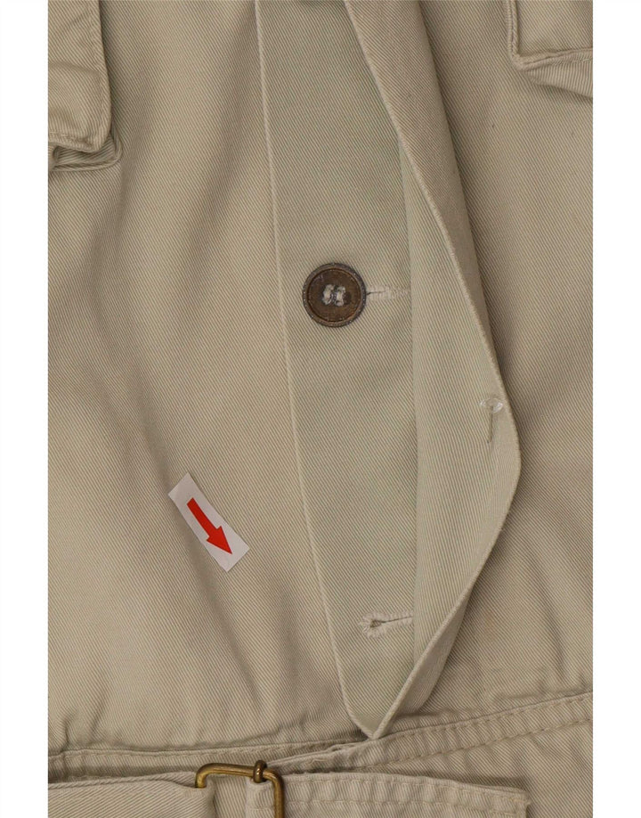 Benetton Męska kurtka wojskowa bomber IT 48 Medium Green