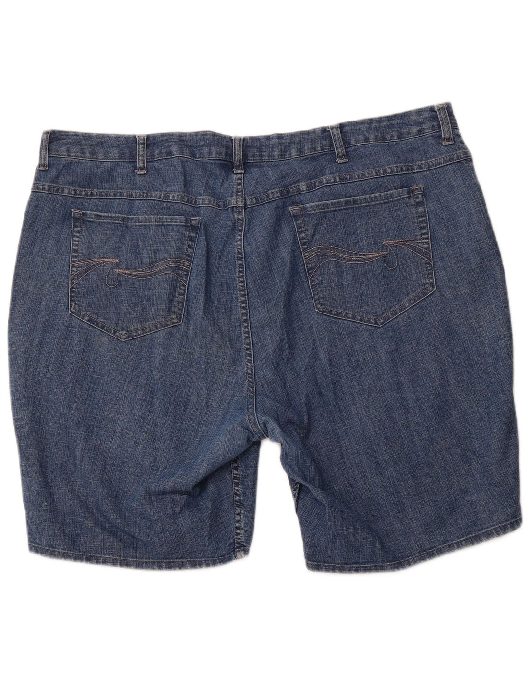 Damskie spodenki dżinsowe LEE Riders US 24 4XL W44, niebieska bawełna