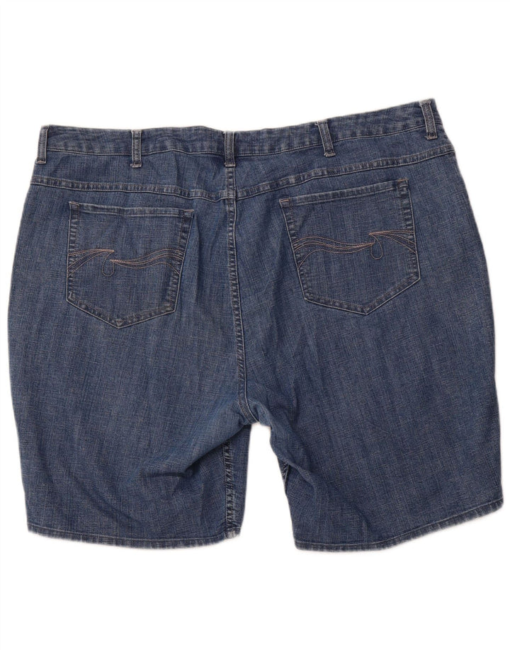 Damskie spodenki dżinsowe LEE Riders US 24 4XL W44, niebieska bawełna