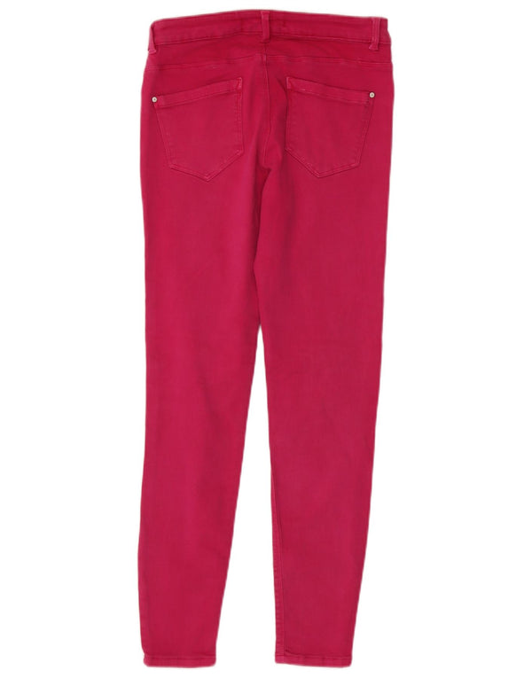 Damskie jeansy skinny Zara EU 38 Small W28 L26 Różowe