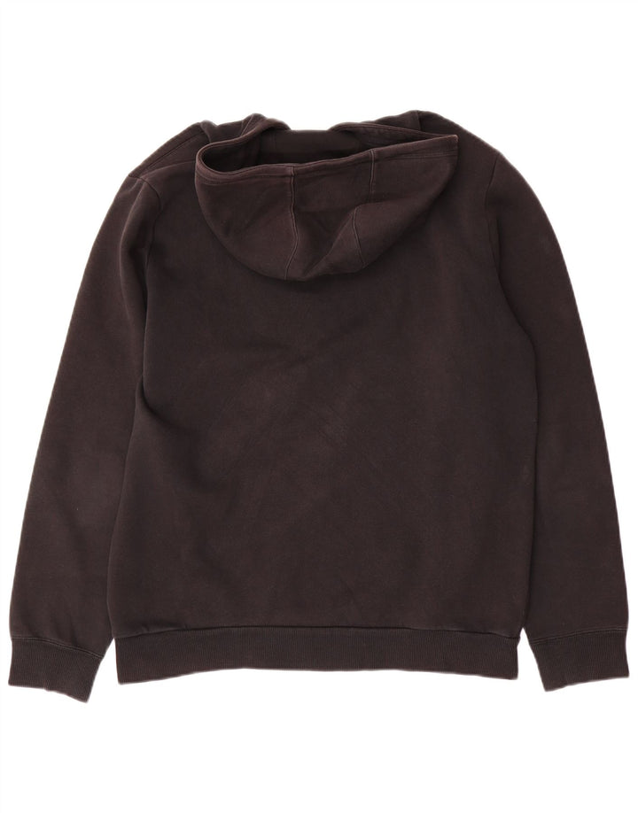 Chłopięcy sweter z kapturem ADIDAS z grafiką 15-16 lat XL, czarny, bawełniany