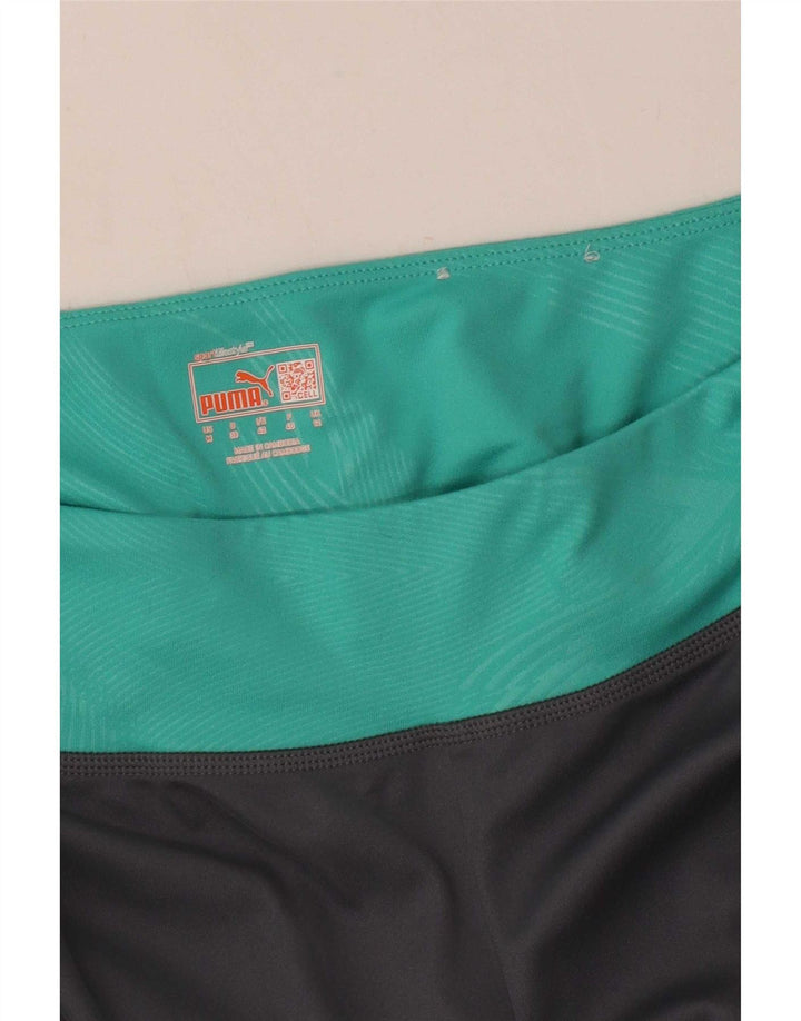 Damskie spodnie dresowe Puma Joggers UK 12 Średni szary, blok kolorów