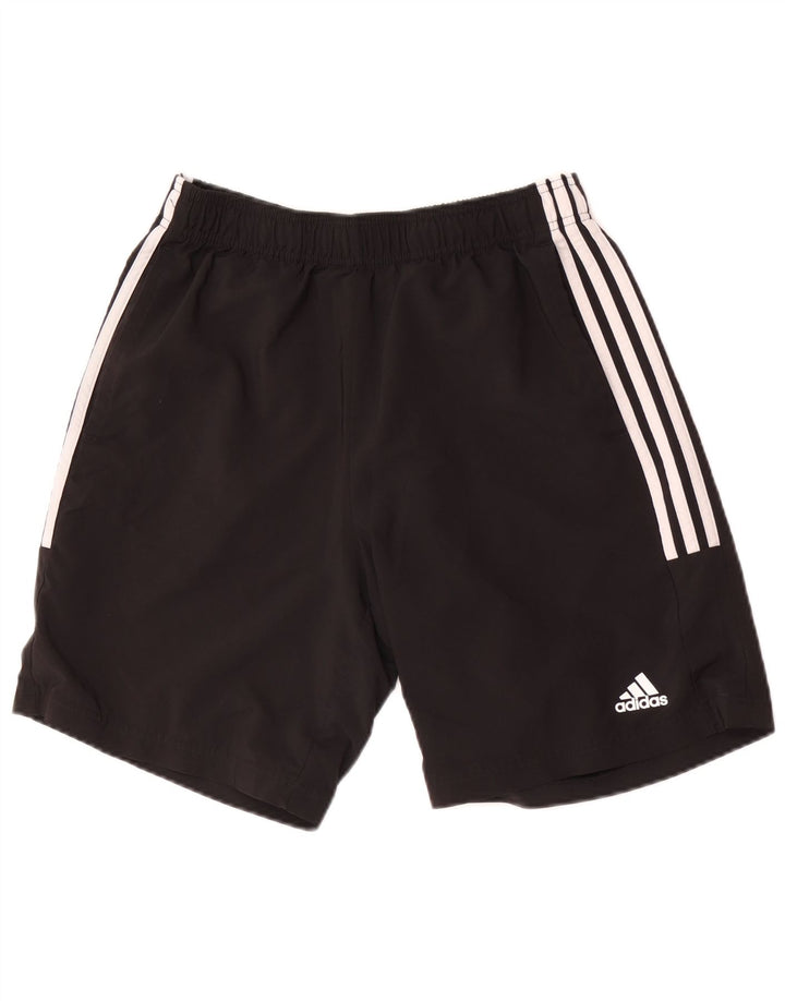 Męskie spodenki sportowe Adidas, średni czarny poliester