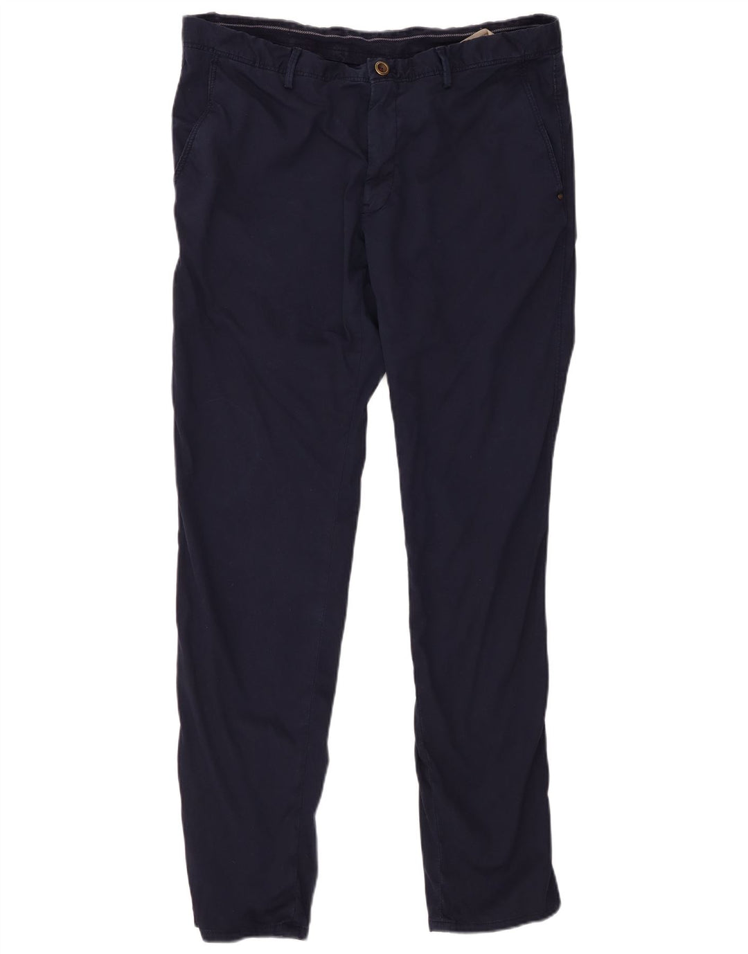 Spodnie Chino MASSIMO DUTTI Męskie EU 46 XL W36 L32 Granatowe Bawełniane