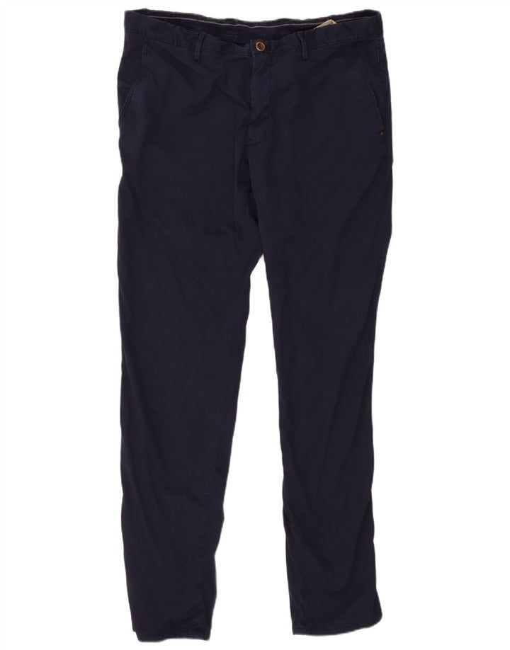 Spodnie Chino MASSIMO DUTTI Męskie EU 46 XL W36 L32 Granatowe Bawełniane