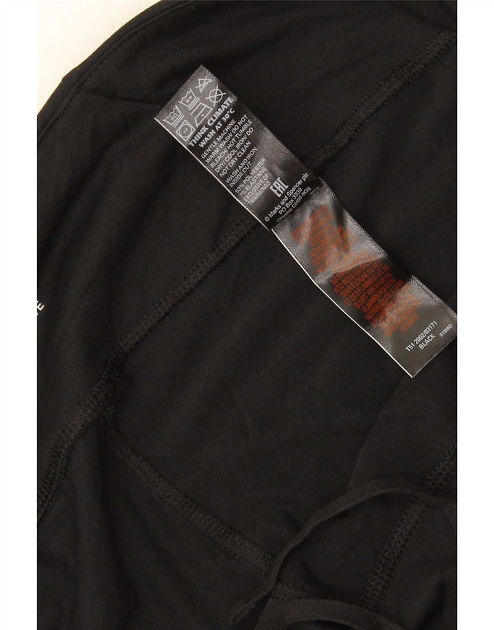 Legginsy damskie Marks & Spencer UK 22 3XL, czarny poliester