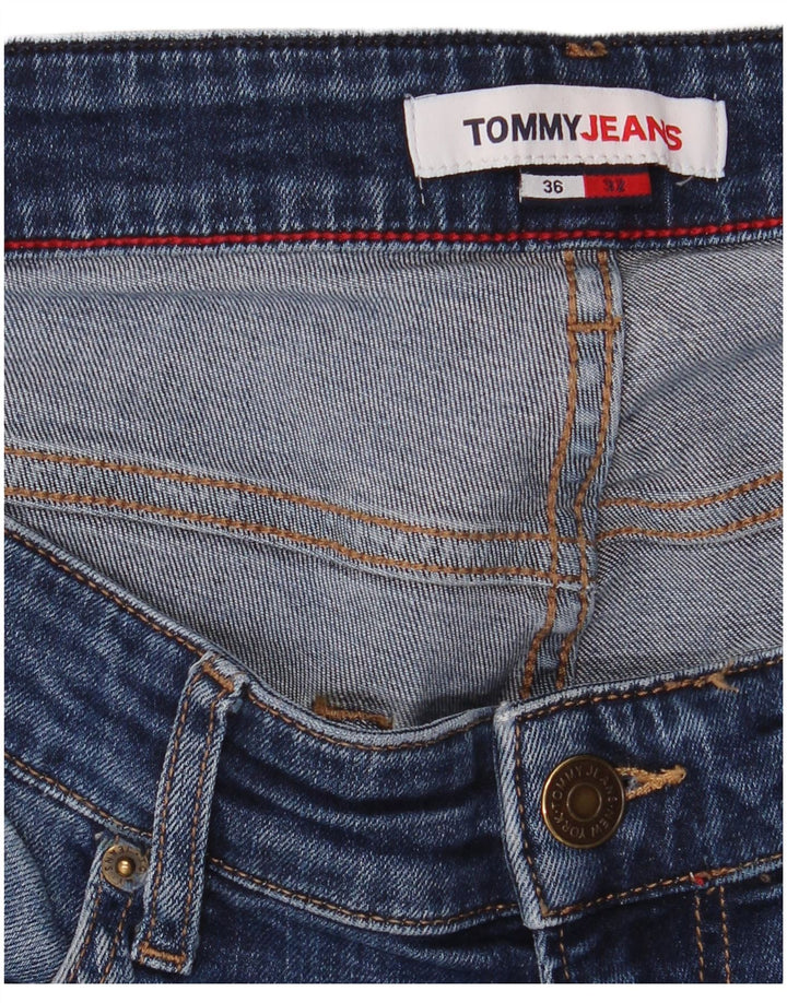 Męskie jeansy slim fit Tommy Hilfiger W36 L32 Niebieskie