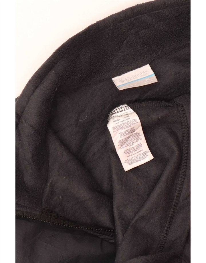 Kurtka chłopięca Columbia, dresowa, 15-16 lat, XL, czarna, poliester