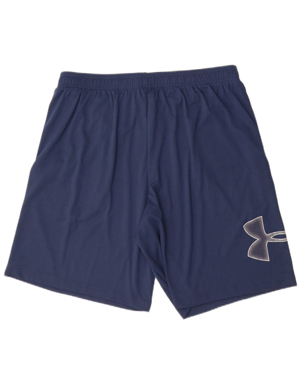 Męskie spodenki sportowe UNDER ARMOUR Graphic XL, granatowe, poliestrowe